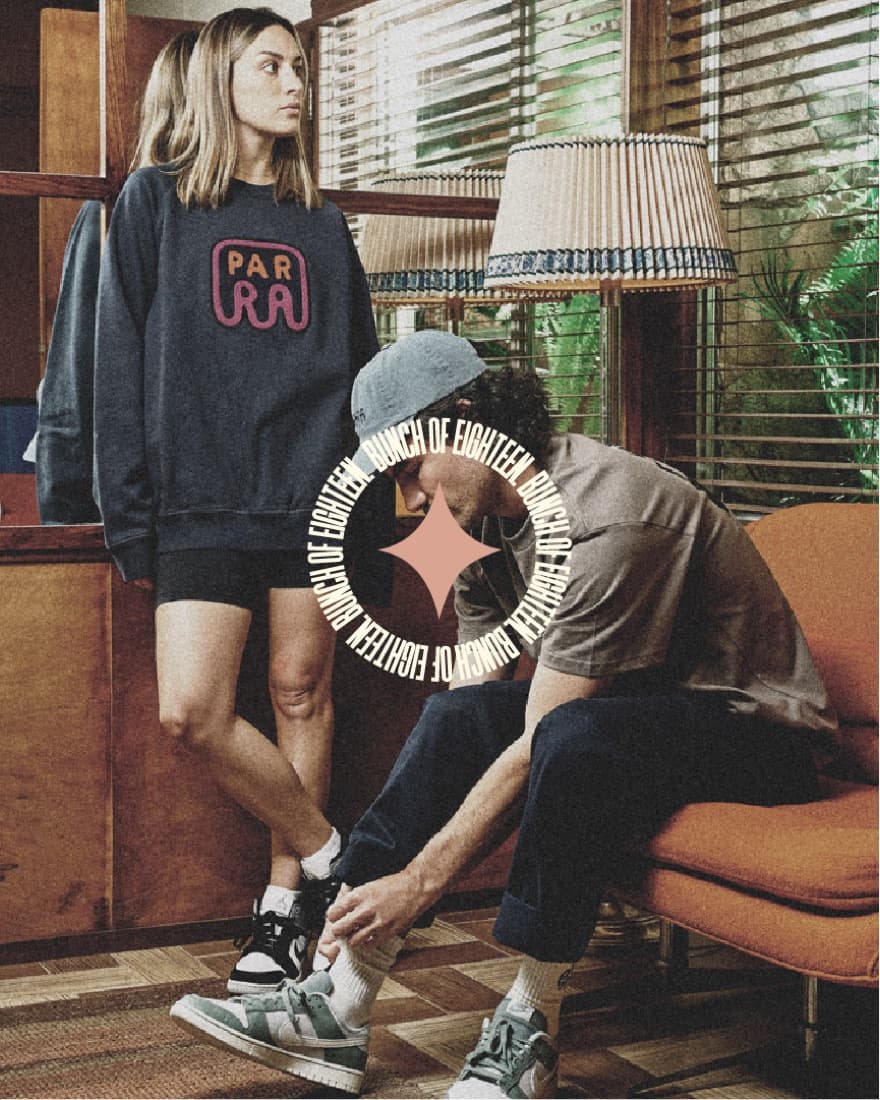 BO18 lifestyle campaign with the Bunch of Eighteen seal
