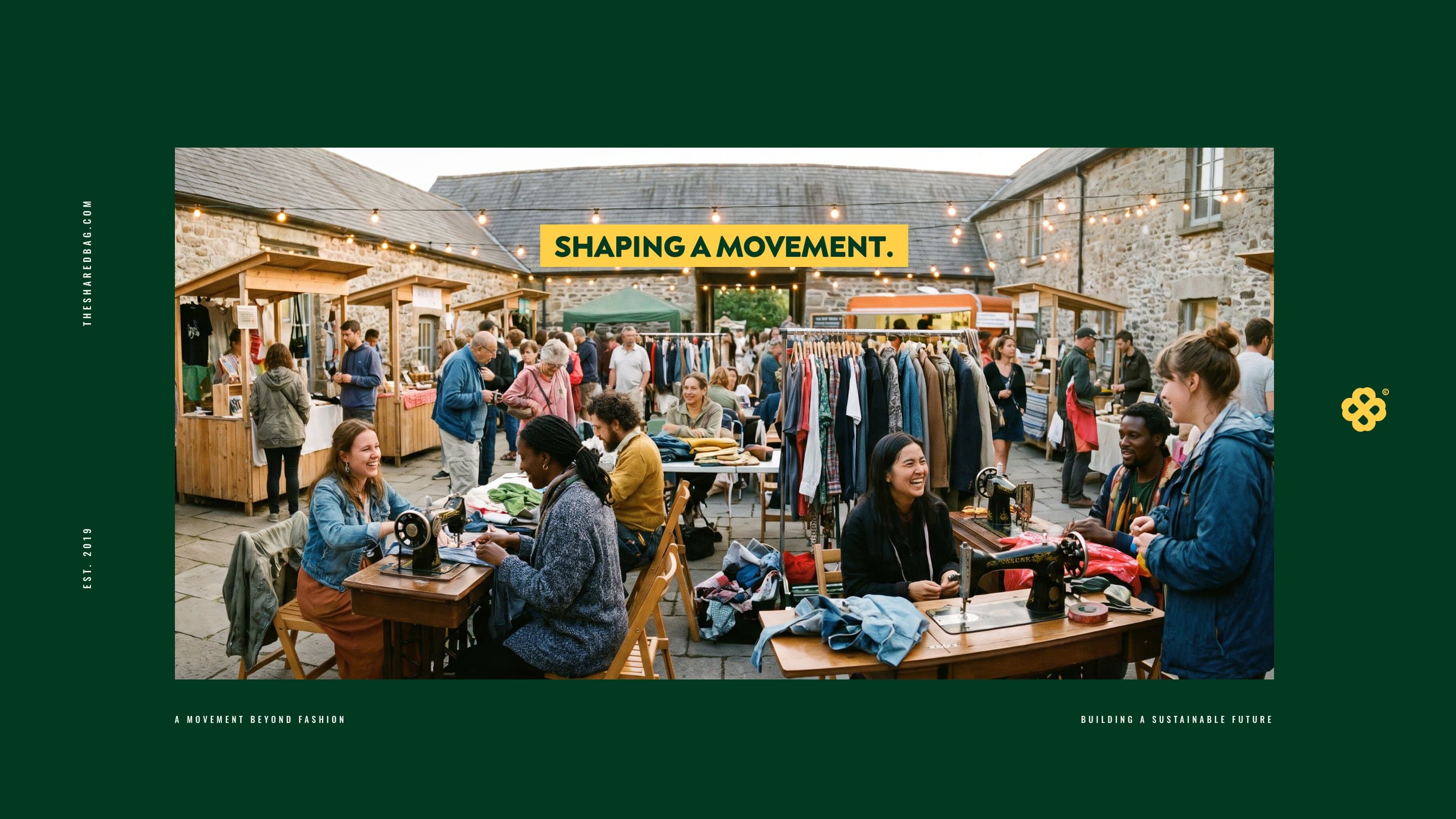 An evening repair and upcycling market: Shaping a movement.